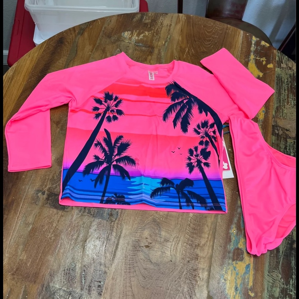 NWT Girls Limited Too 2 Piece Swim